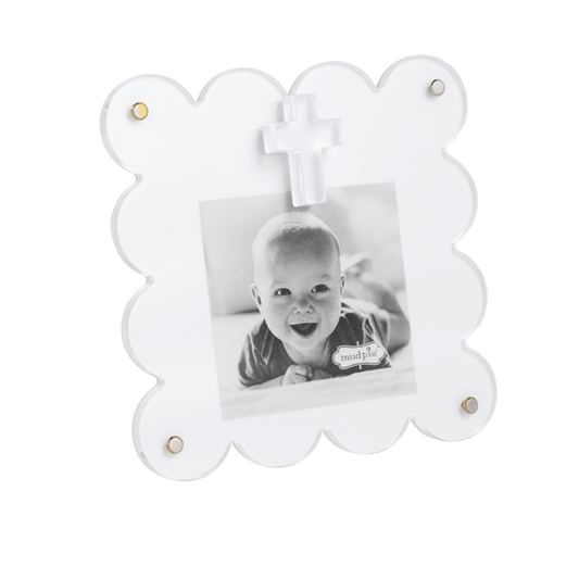 Scallop Cross Frames by MudPie