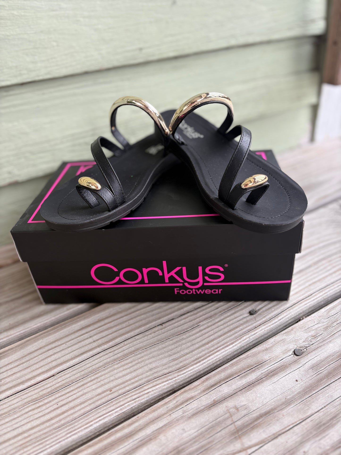 Hit The Strip Black Sandals