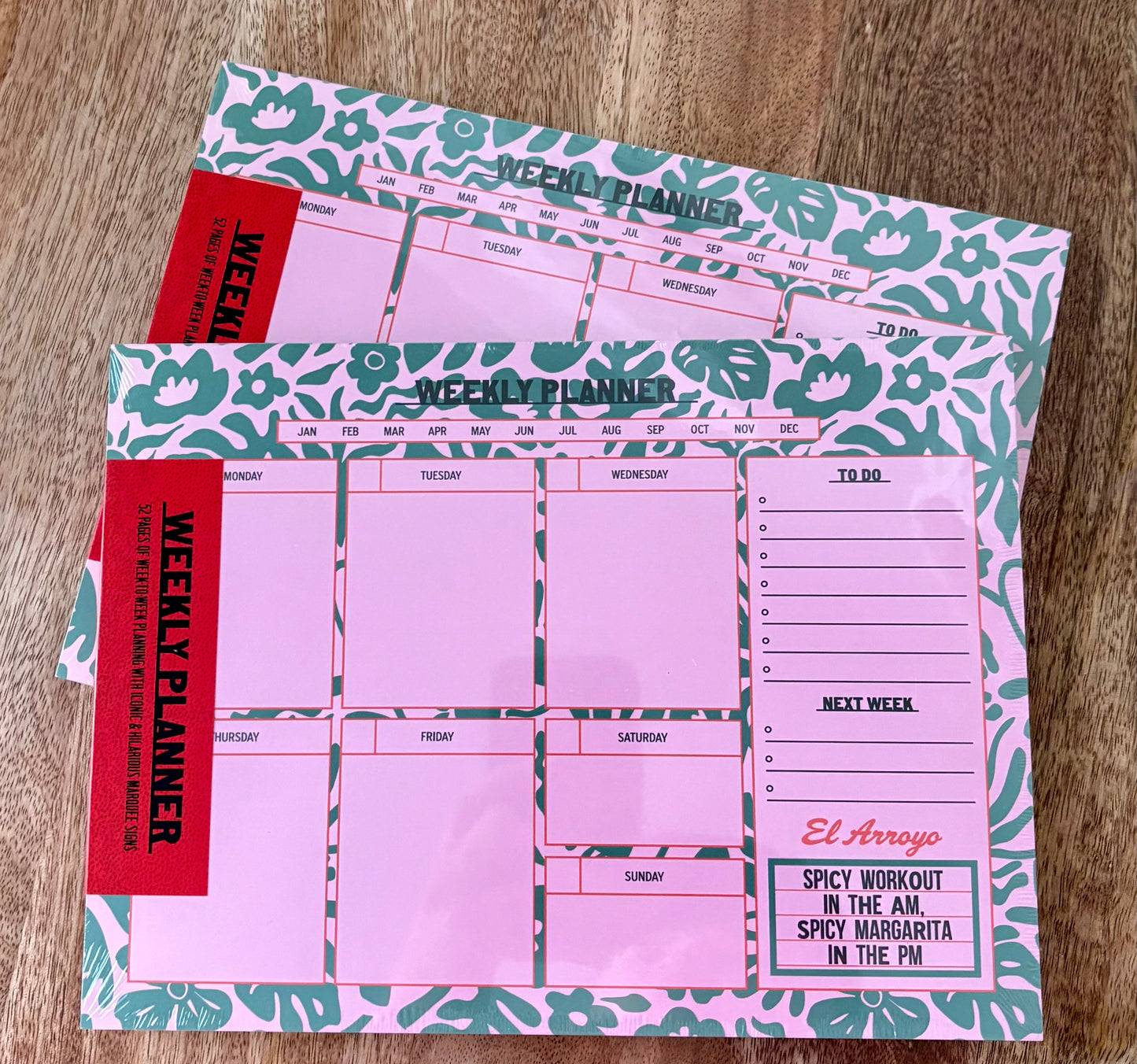Weekly Planner - Mentally in Mexico