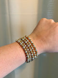 Emma Silver & Gold Bracelet Set