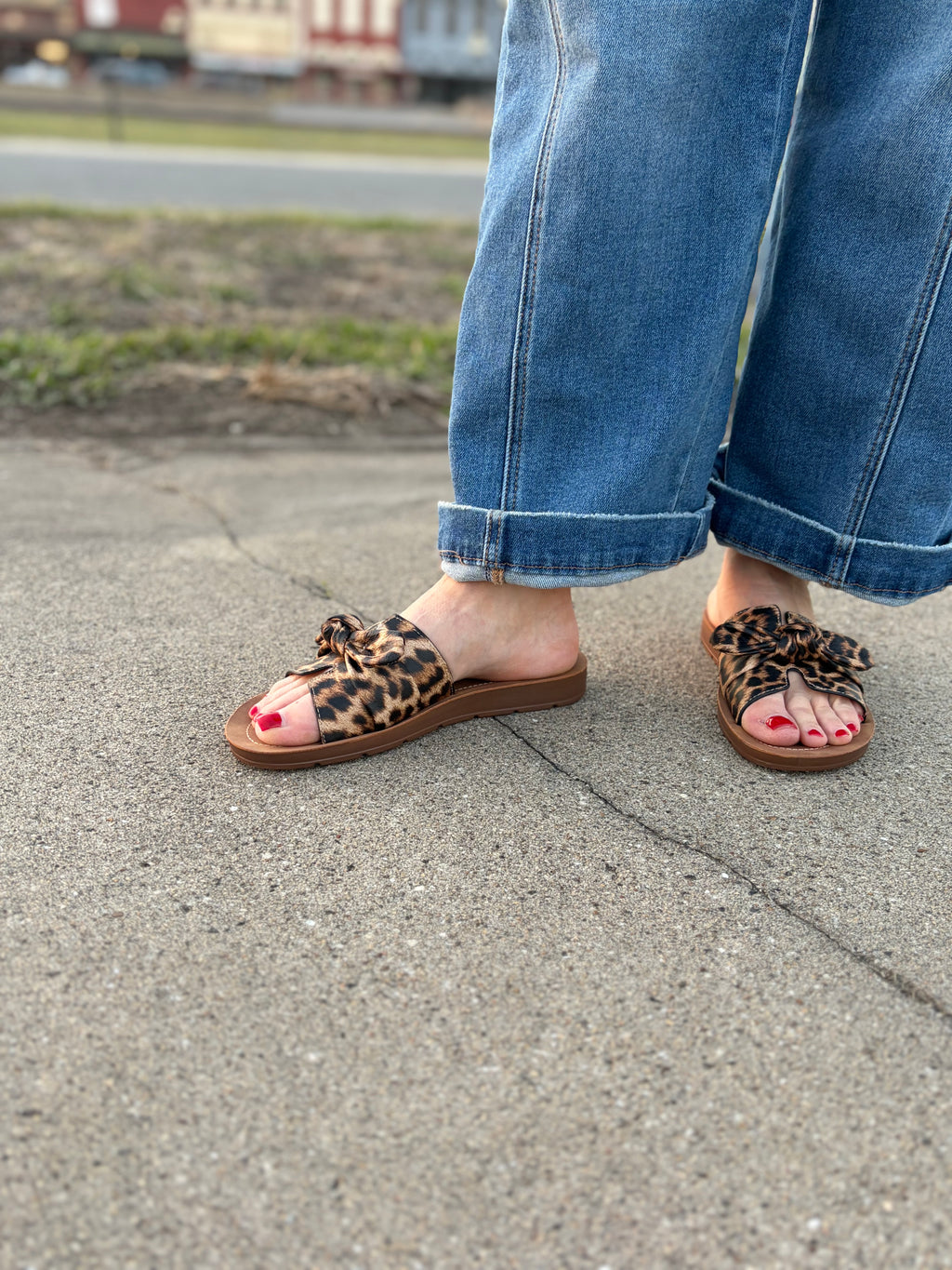 Too Cute Leopard Sandal