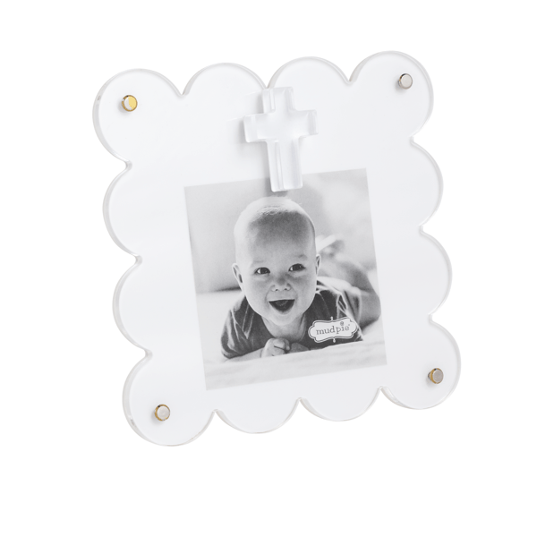 Scallop Cross Frames by MudPie