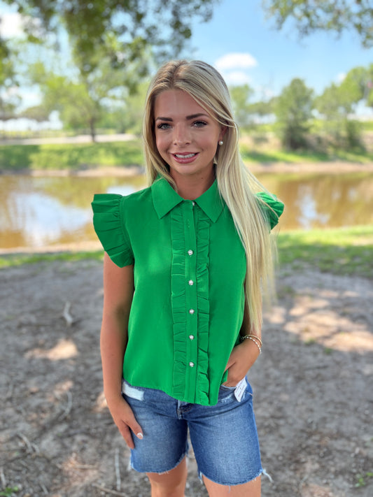 Pearl Button Down
