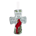 Under His Wings Red Bird Cross