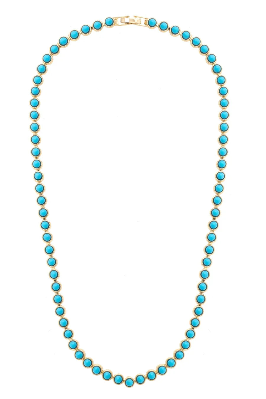 Albuquerque Tennis Necklace in Turquoise