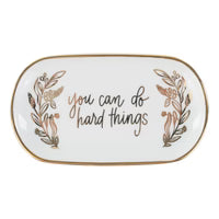 You Can Do Hard Things Tray