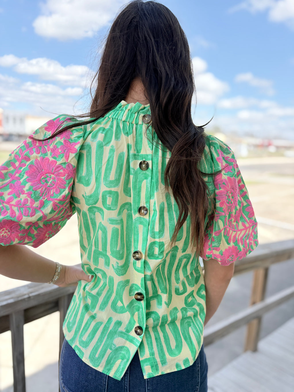 Lime Light Blouse