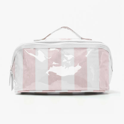 Striped Cosmetic Bag