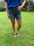 Wendi Denim Dark Wash Shorts by Judy Blue