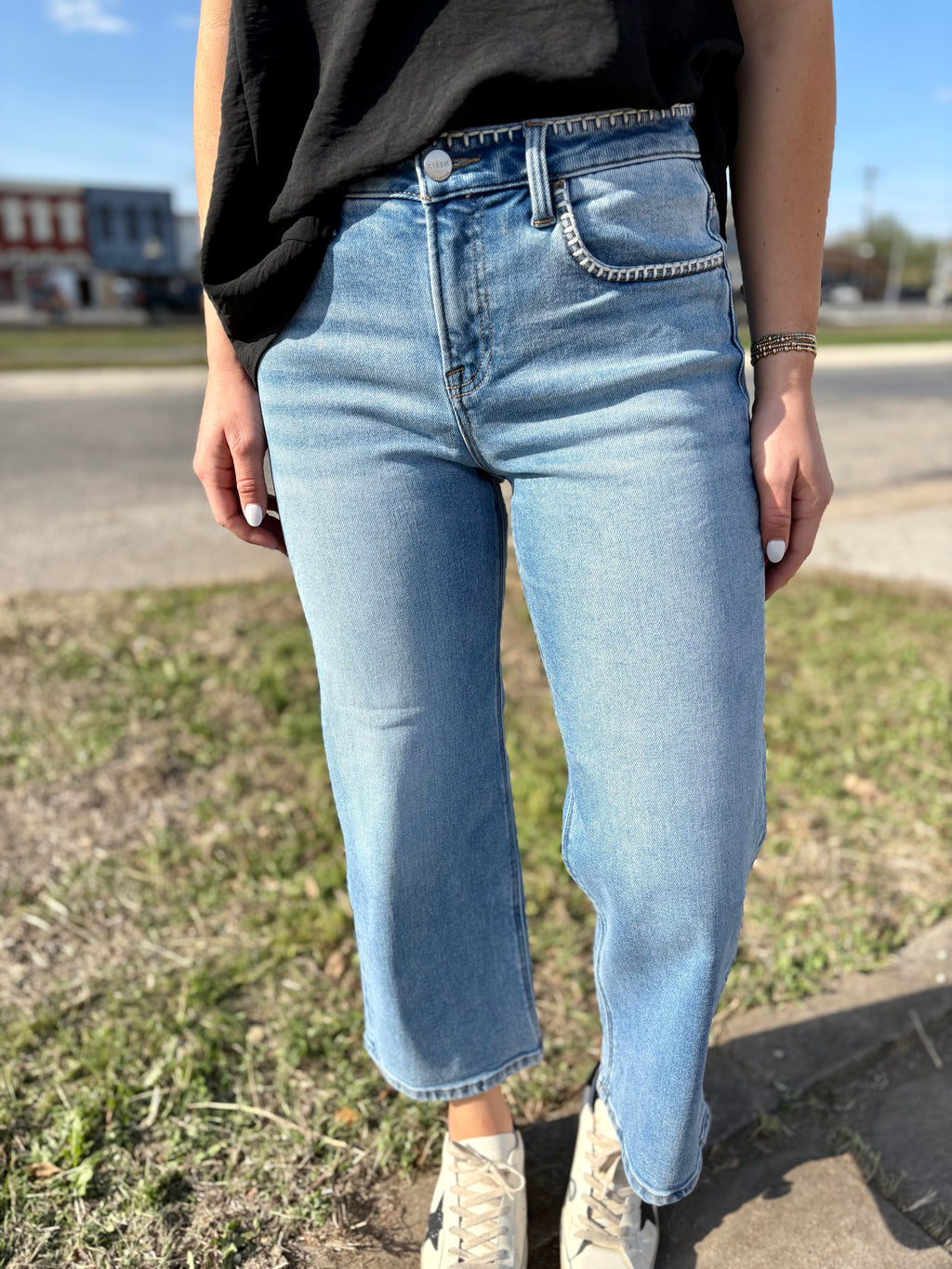 Signature Stitch Jean