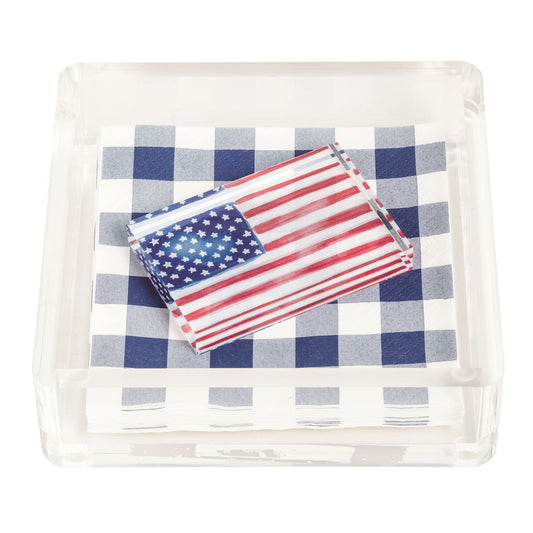 Flag Napkin Caddy Set