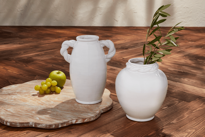 Twisted Ceramic Vases