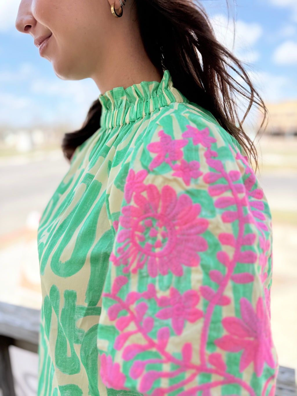 Lime Light Blouse