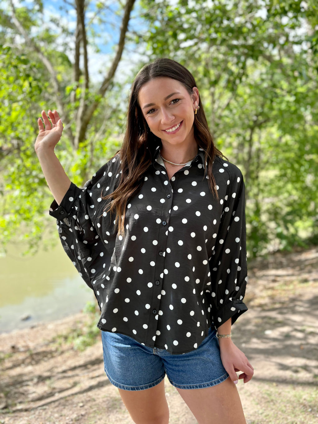 Sweet Polka Dots Top