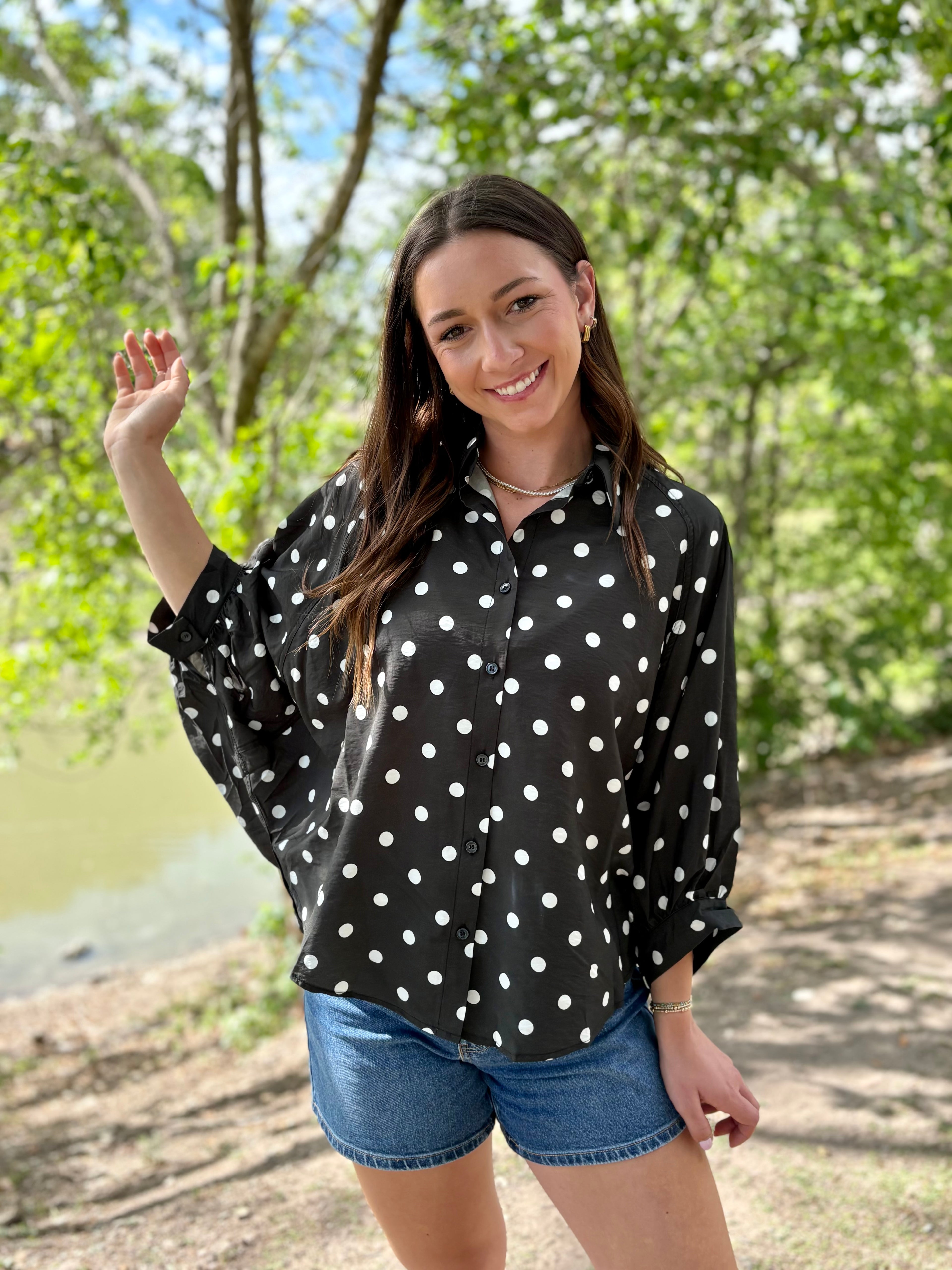 Sweet Polka Dots Top