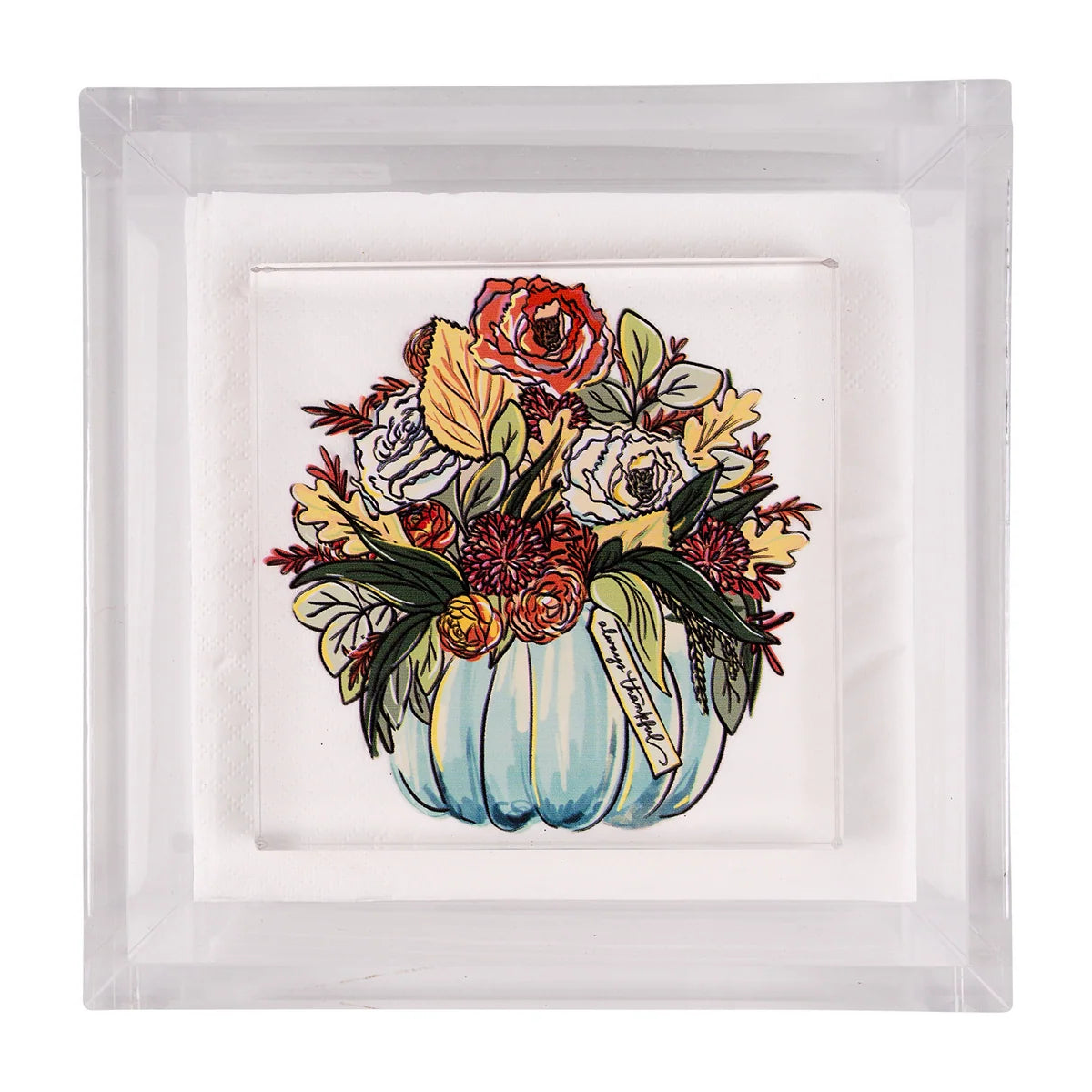 Always Thankful Pumpkin Napkin Weight