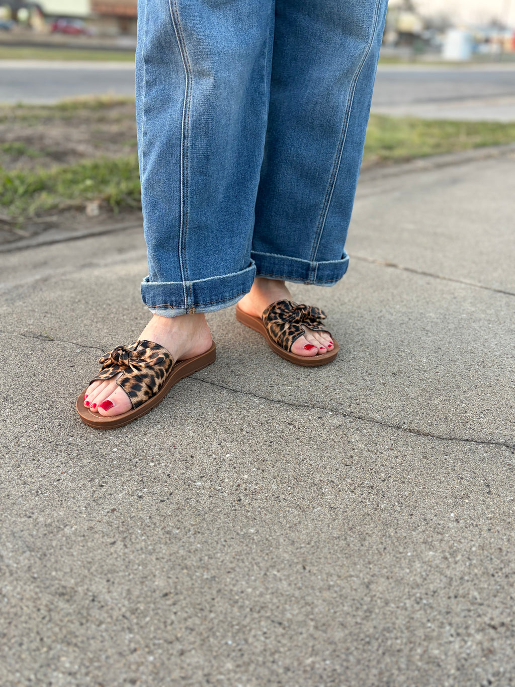 Too Cute Leopard Sandal
