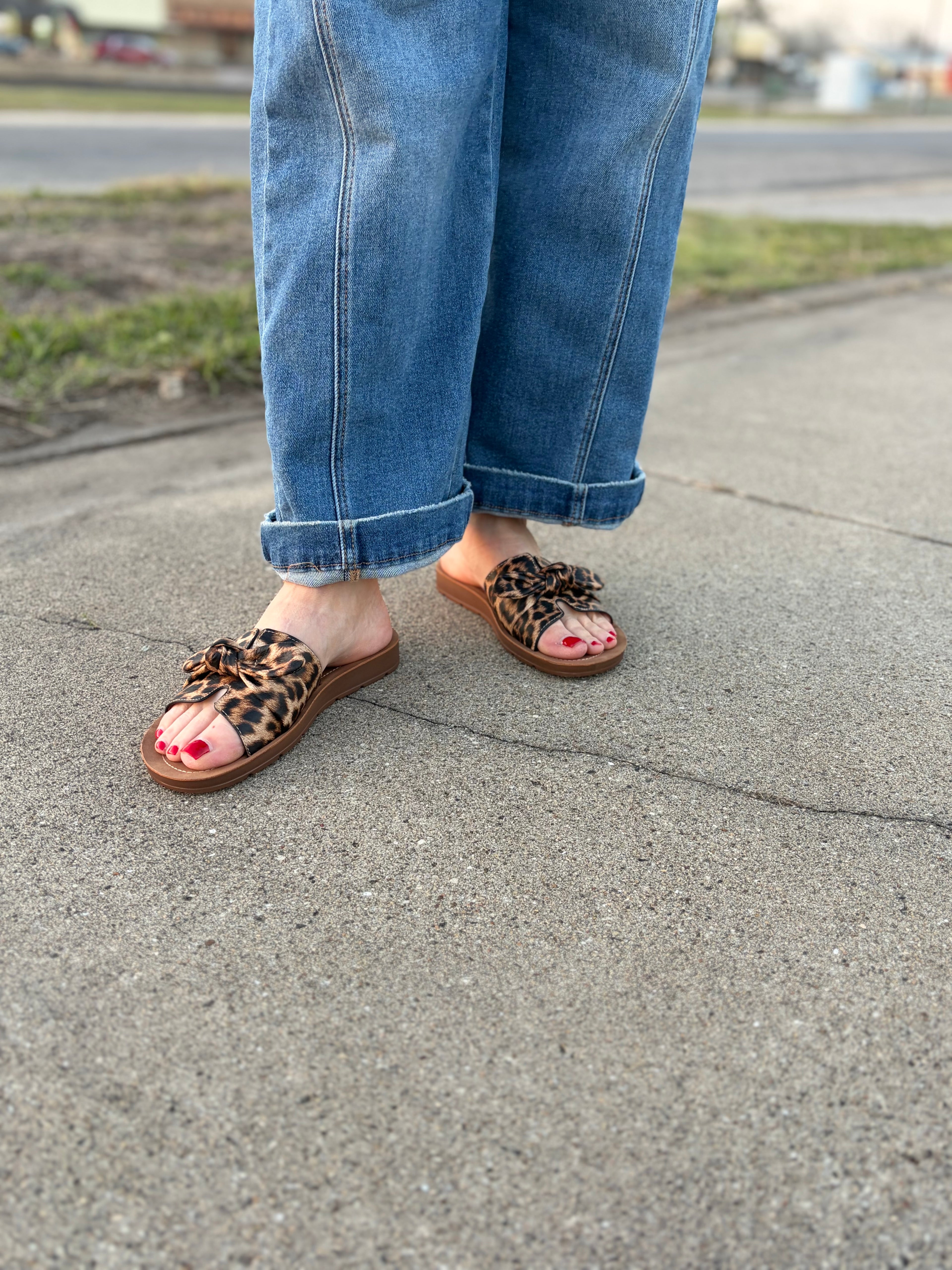 Too Cute Leopard Sandal
