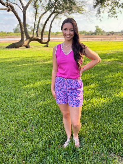 Magenta Glow Tank