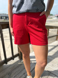 Hot Shot Red Shorts