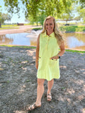 Lemmon Bit Denim Dress