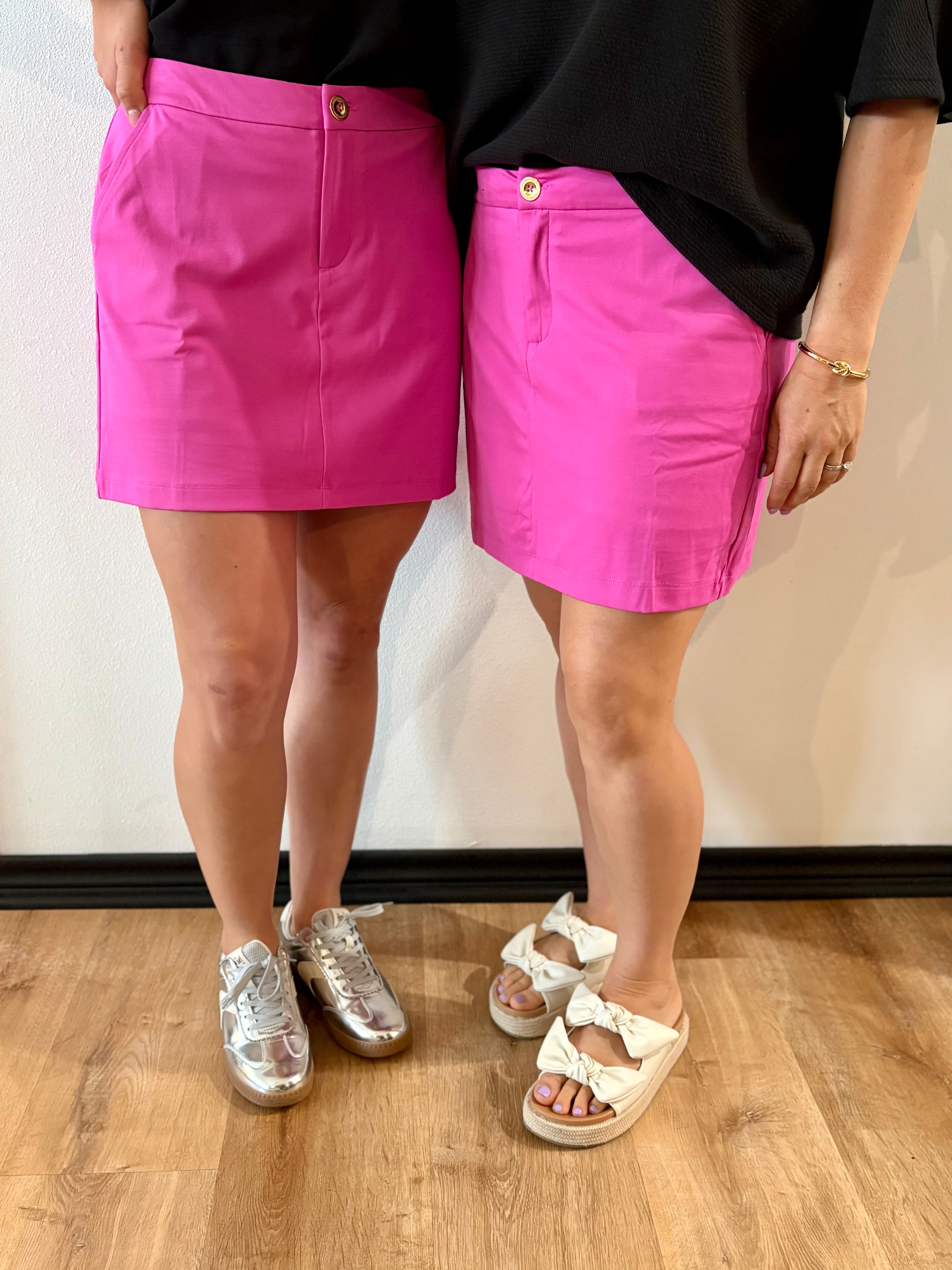 Pink Paradise Skort