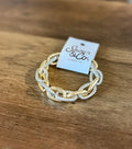 Courtney Two Tone Bracelet