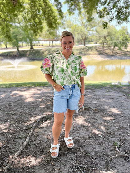 Laci Floral Blouse