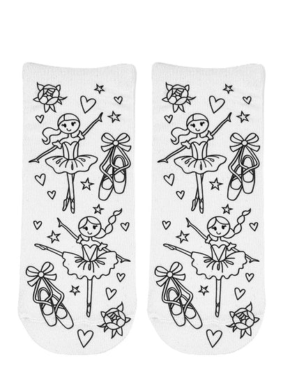 Coloring Socks for Kids