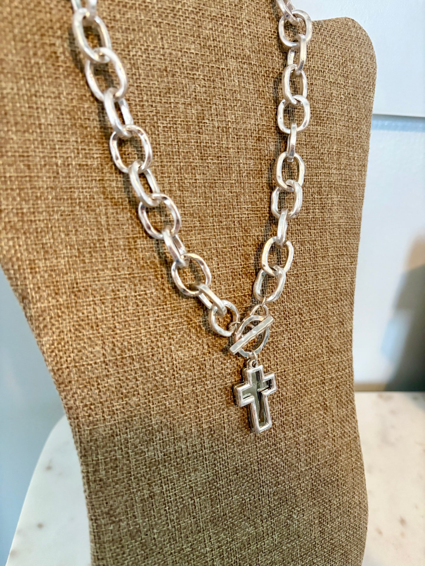 Bold Cross Necklace