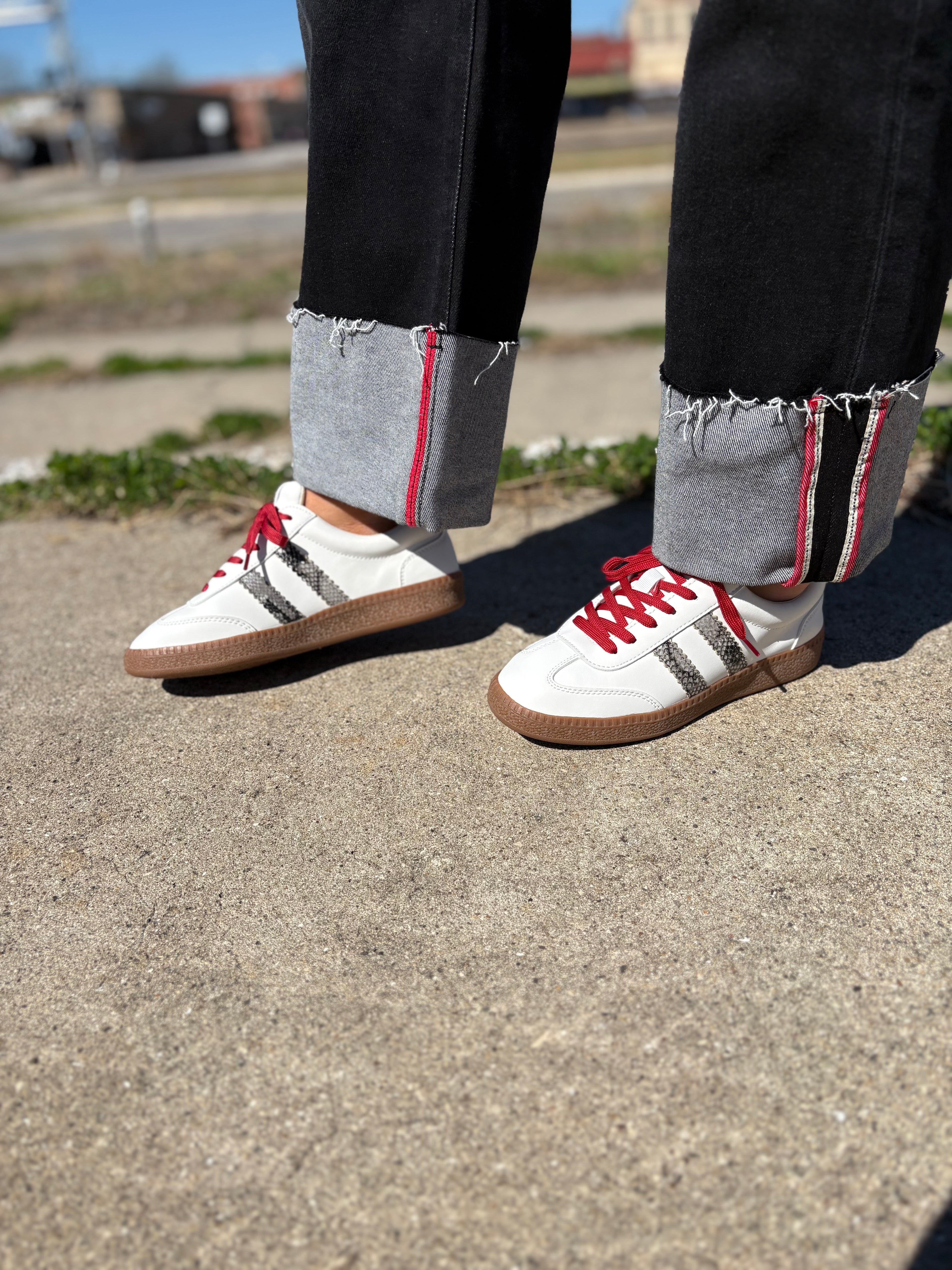 Subtle Red Stitch Jean