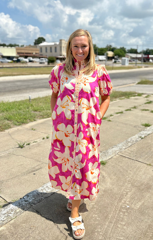 Floral Escape Dress