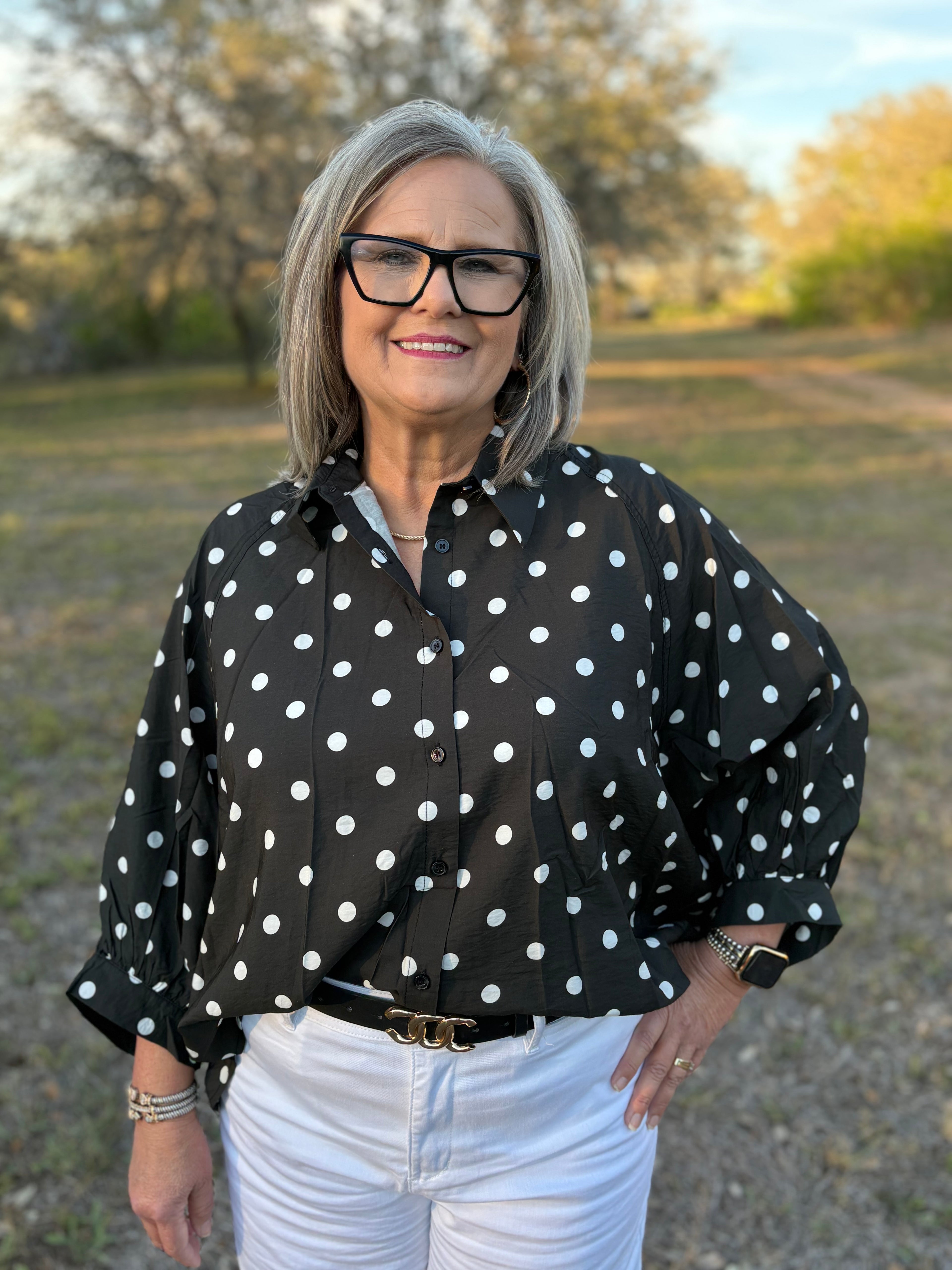 Sweet Polka Dots Top