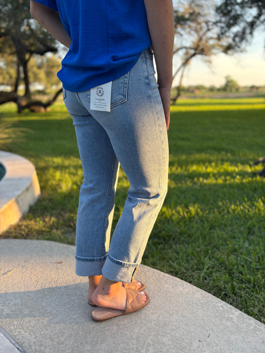 Laid Back Cuff Jeans