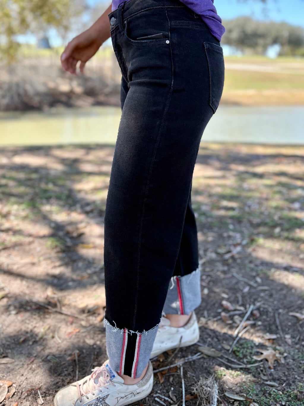 Subtle Red Stitch Jean