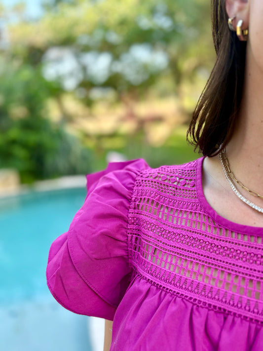 Magenta Elegance Dress