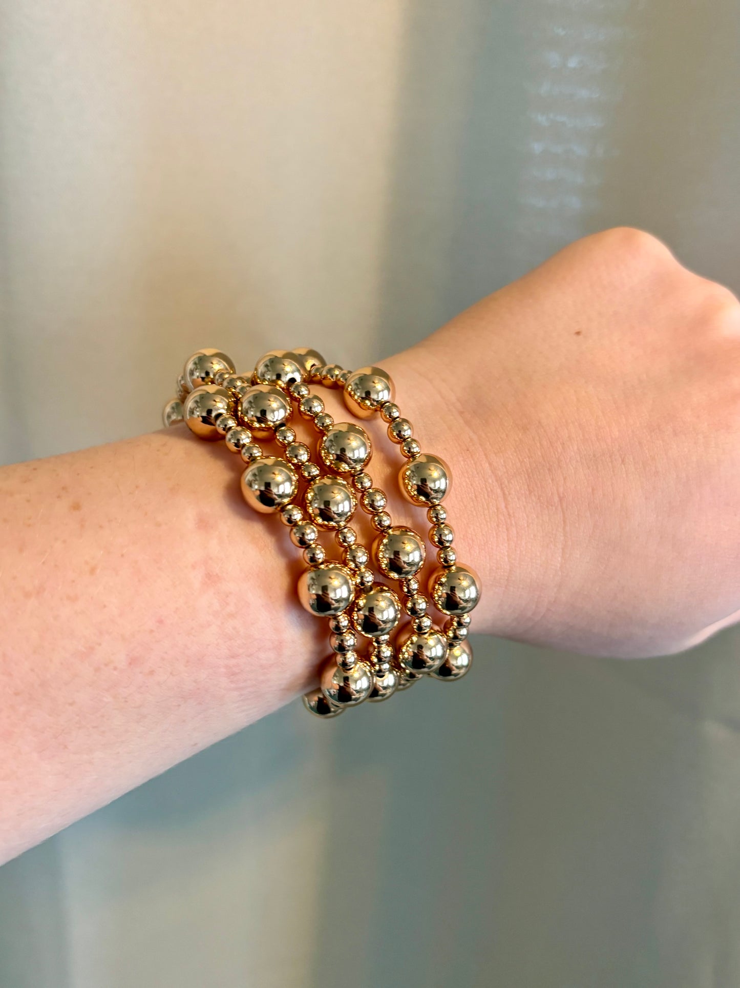 Saylor Gold Bracelet Set