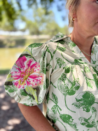 Laci Floral Blouse