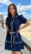 Darling Navy Dress
