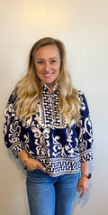 Melissa Long Sleeve Pattern THML Top