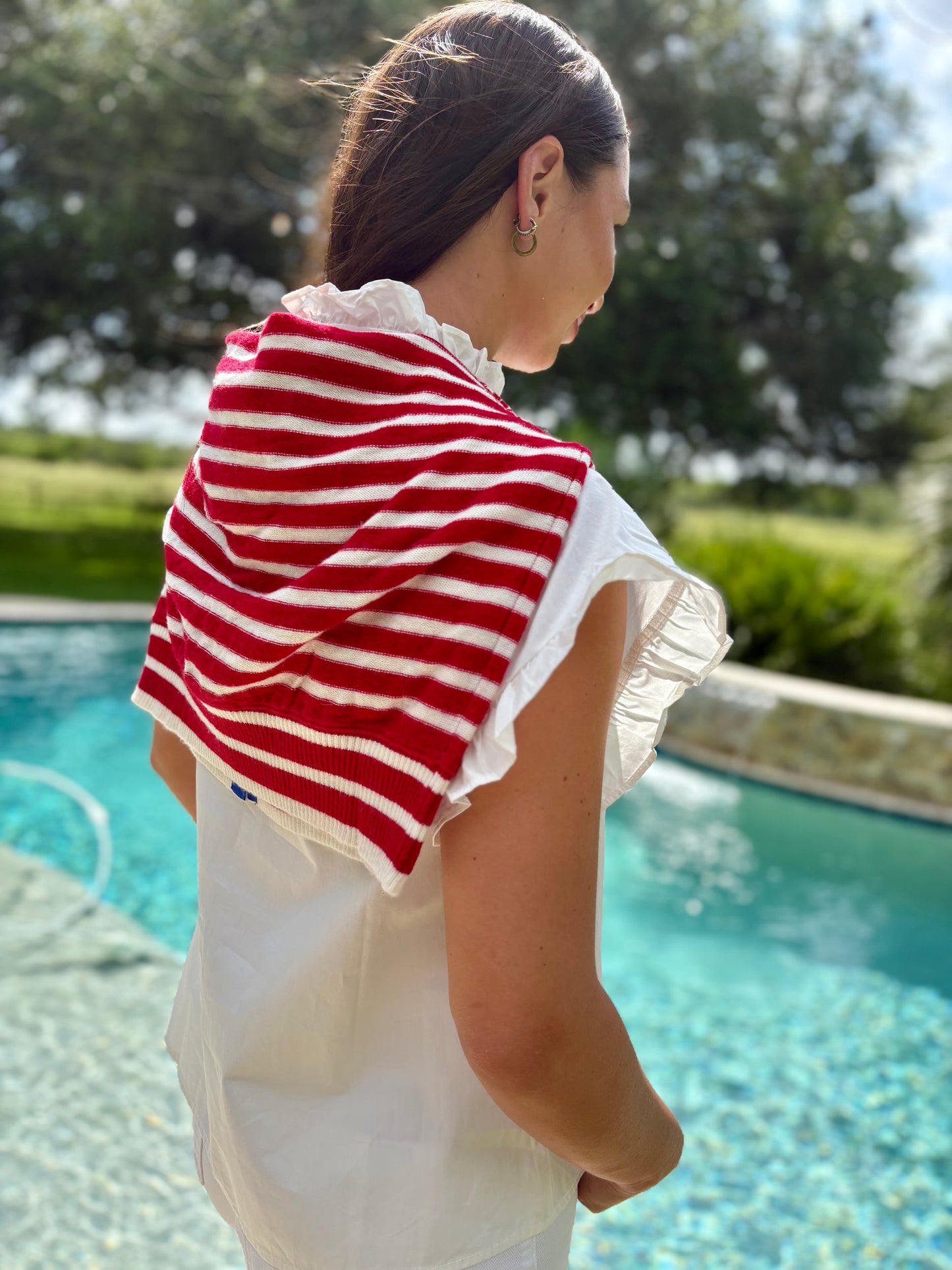 American Striped Sweater