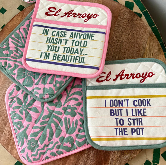 Marquee Pot Holders - Stir the Pot