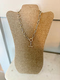 Blair Two Tone Link Neckalace