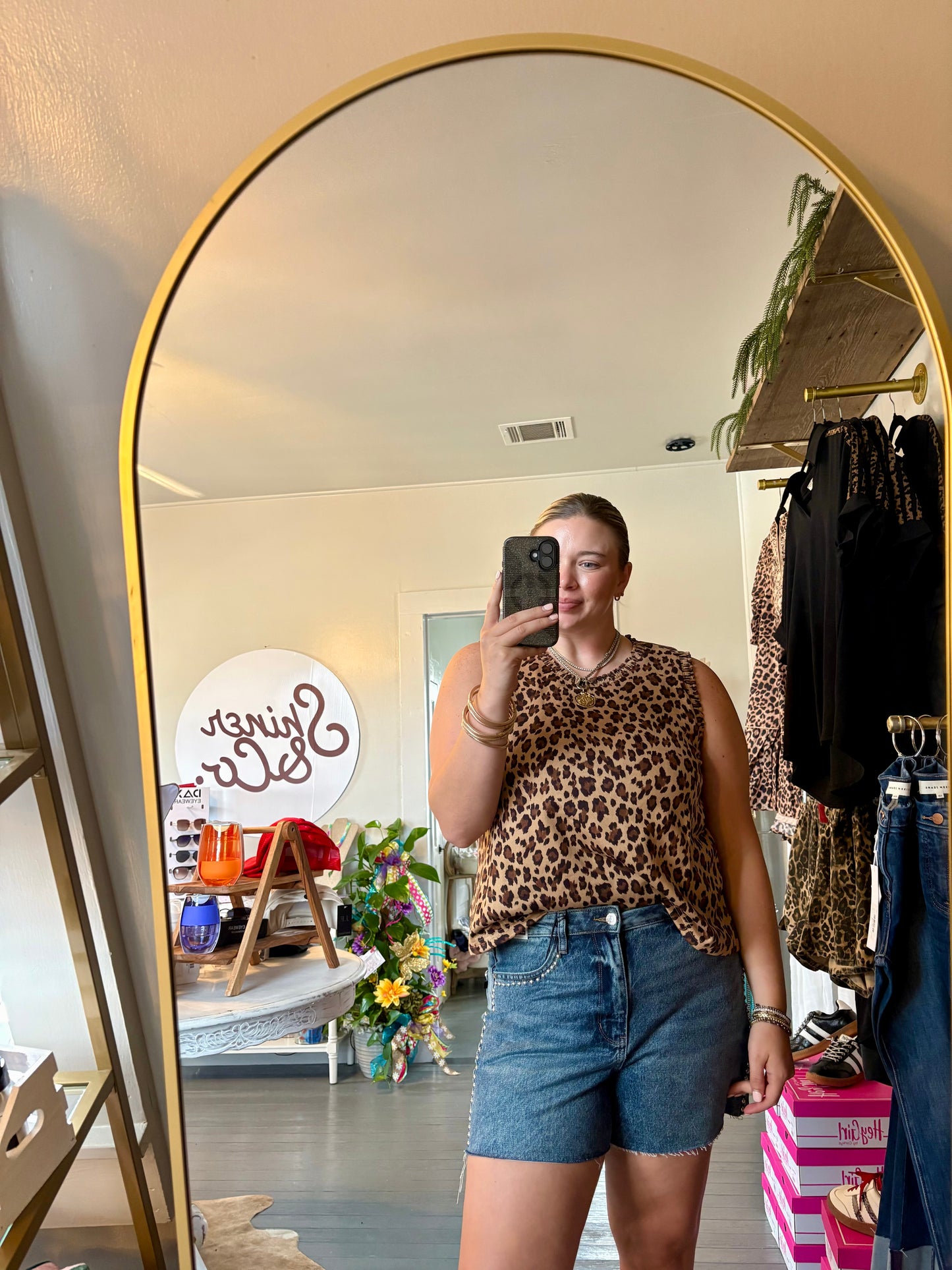 Lori Leopard Tank