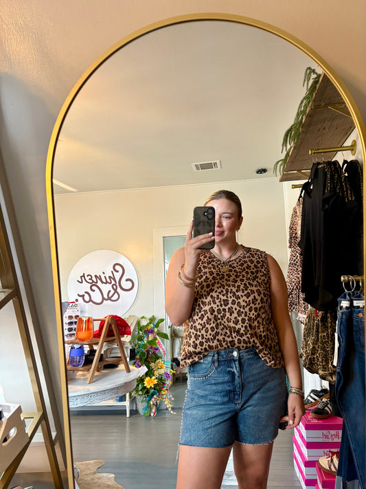 Lori Leopard Tank