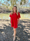 Zoe Red Dress