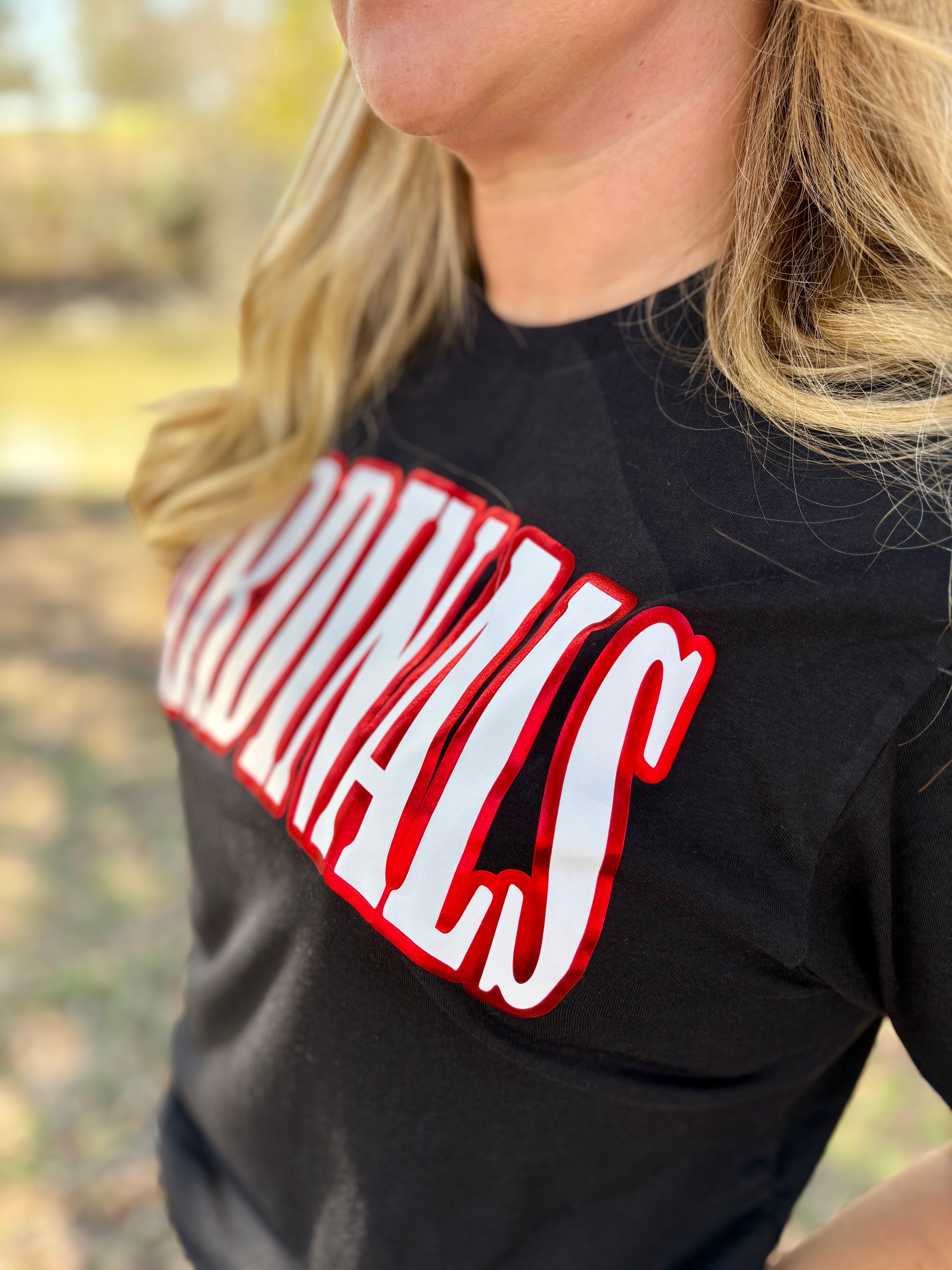 Arched Cardinals Spirit Tee