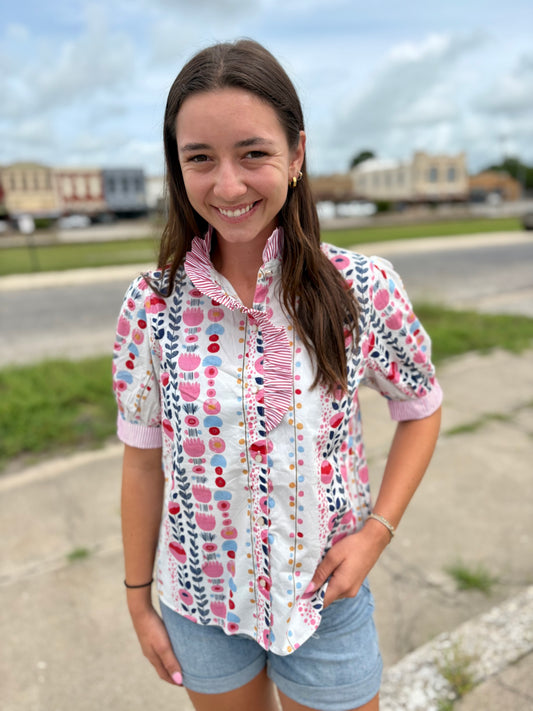 Pretty in Petals Blouse