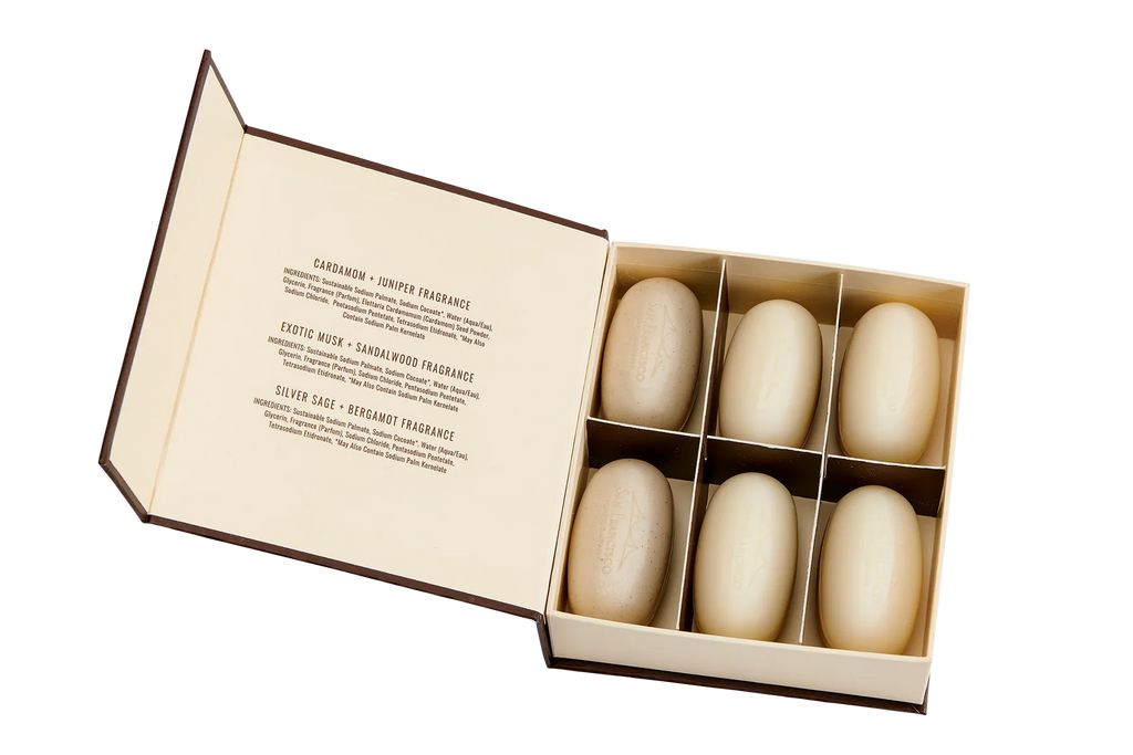 Man Bar Set of 6 Soaps