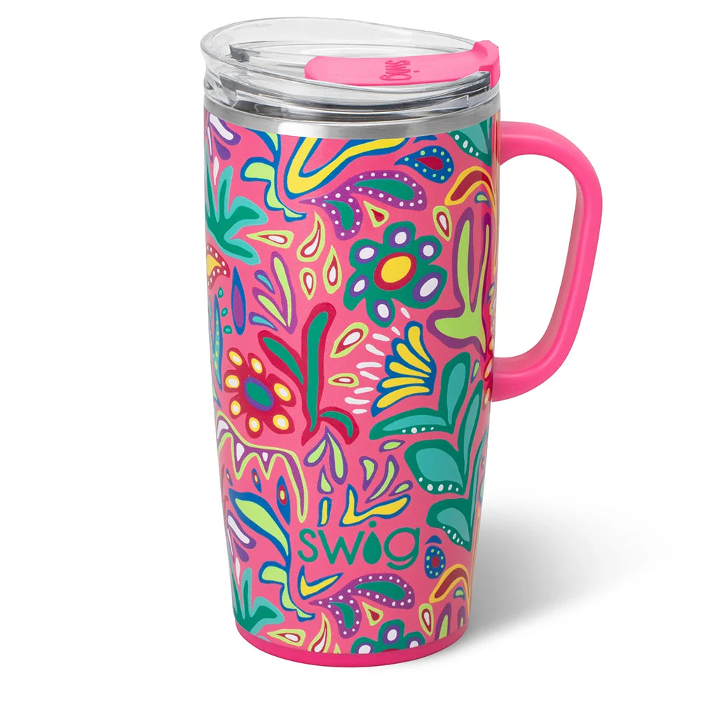 Flora Rose Travel Mug by Swig